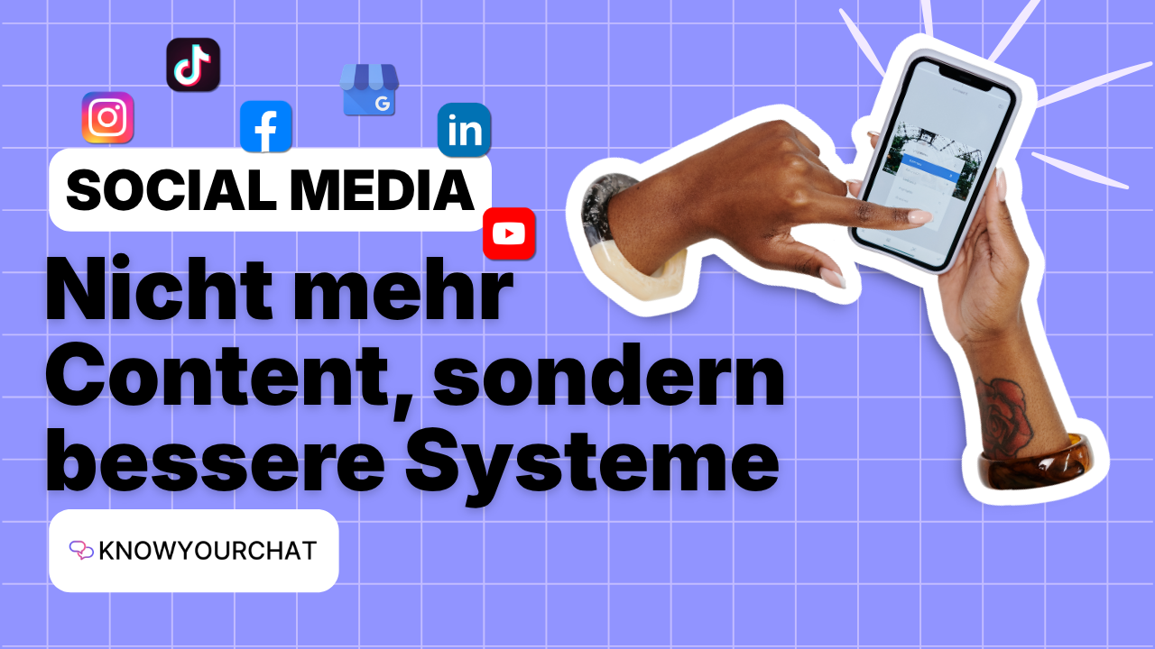 Zukunft von Social Media: nicht mehr Content, sondern bessere Systeme